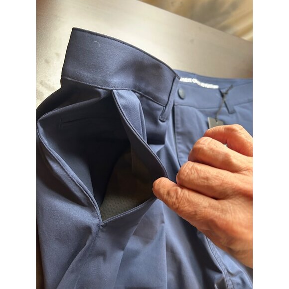 Rhone‎ Men's Commuter Shorts Flex-Knit Travel Techwear Navy Size 40 - Picture 9 of 11